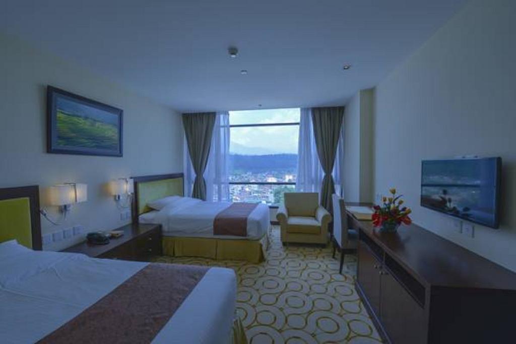 Aristo International Hotel Lao Cai Ruang foto